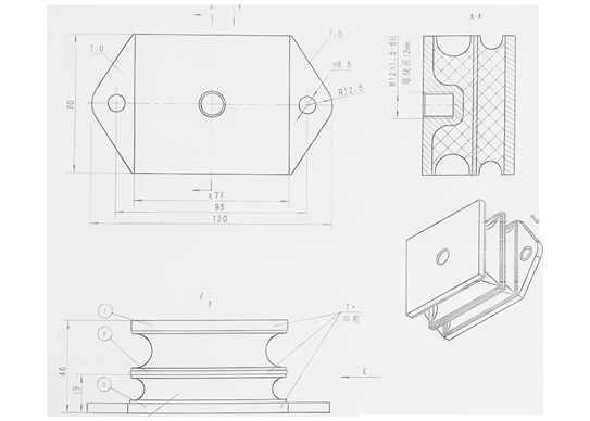 dz9114593001 rubber mount 7