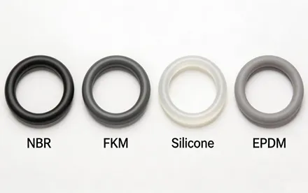 NBR vs EPDM vs Silicone vs FKM: How to Choose the Right Rubber Material for Your Seals